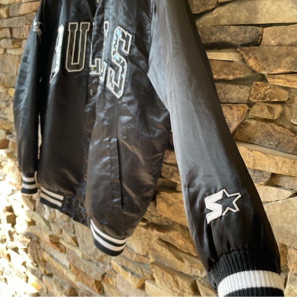 BULLS Starter Jacket Black Label - Picture 2 of 13